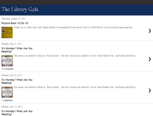Tablet Screenshot of librarygals.blogspot.com