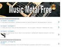 Tablet Screenshot of music-metal-free-ledzeppelin.blogspot.com