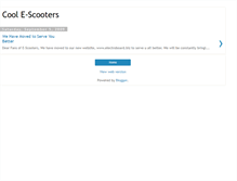 Tablet Screenshot of coolscooters.blogspot.com