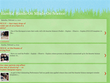 Tablet Screenshot of eurekahandsonmindsonscience.blogspot.com