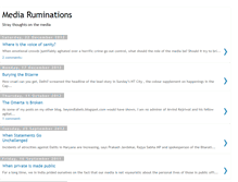 Tablet Screenshot of mediaruminations.blogspot.com