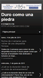 Mobile Screenshot of durocomounapiedra.blogspot.com