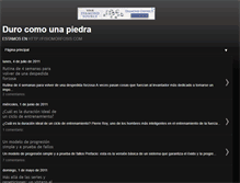 Tablet Screenshot of durocomounapiedra.blogspot.com