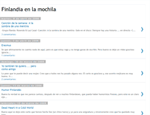 Tablet Screenshot of finlandmochila.blogspot.com