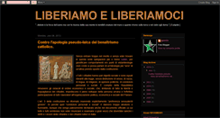 Desktop Screenshot of liberiamoeliberiamoci.blogspot.com