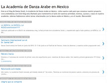 Tablet Screenshot of danza-zarah.blogspot.com