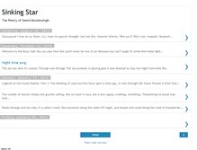 Tablet Screenshot of geets-sinkingstar.blogspot.com