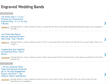 Tablet Screenshot of engraved-weddingbands.blogspot.com