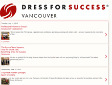 Tablet Screenshot of dressforsuccessvancouver.blogspot.com