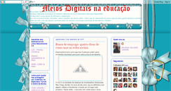 Desktop Screenshot of meiosdigitaisnaeducacao.blogspot.com