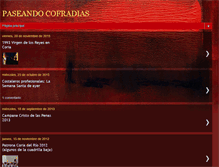 Tablet Screenshot of paseandocofradias.blogspot.com