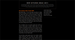Desktop Screenshot of newkitchen-ideas.blogspot.com