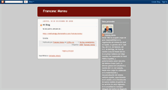 Desktop Screenshot of francescmoreu.blogspot.com