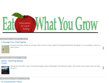 Tablet Screenshot of eatwhatyougrow.blogspot.com