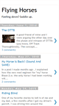 Mobile Screenshot of fromflyinghorses.blogspot.com