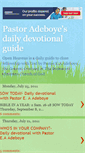 Mobile Screenshot of openheavensdevotional.blogspot.com