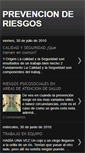 Mobile Screenshot of prevencion-prevencionderiesgos.blogspot.com