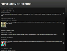 Tablet Screenshot of prevencion-prevencionderiesgos.blogspot.com