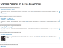Tablet Screenshot of cronicaspoblanasentierrasbonaeren.blogspot.com