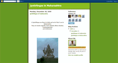 Desktop Screenshot of jyotirlingasinindia.blogspot.com