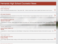 Tablet Screenshot of hhscounselornews.blogspot.com