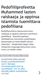 Mobile Screenshot of pedofiiliprofeetta.blogspot.com