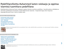 Tablet Screenshot of pedofiiliprofeetta.blogspot.com