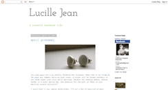 Desktop Screenshot of lucillejean.blogspot.com