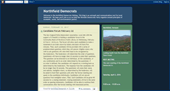 Desktop Screenshot of northfielddems.blogspot.com