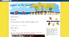 Desktop Screenshot of cakesonthebeach.blogspot.com