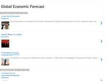 Tablet Screenshot of globaleconomyforecast.blogspot.com