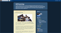 Desktop Screenshot of gcplearning.blogspot.com