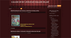 Desktop Screenshot of galeribukuilmiah.blogspot.com