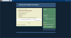 Desktop Screenshot of johnsonrollforming.blogspot.com