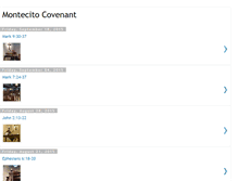 Tablet Screenshot of montecitocovenant.blogspot.com