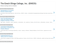 Tablet Screenshot of enocis.blogspot.com