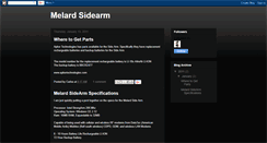 Desktop Screenshot of melardsidearm.blogspot.com