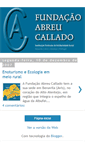 Mobile Screenshot of fundacaoabreucallado.blogspot.com