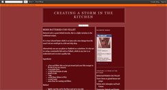 Desktop Screenshot of creatingastorminthekitchen.blogspot.com