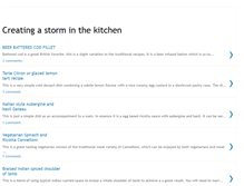 Tablet Screenshot of creatingastorminthekitchen.blogspot.com