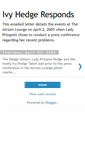 Mobile Screenshot of ivyhedge.blogspot.com