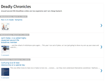 Tablet Screenshot of deadlychronicles.blogspot.com