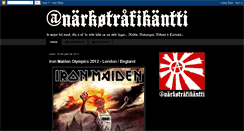 Desktop Screenshot of anarkotrafikantti.blogspot.com