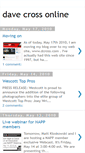 Mobile Screenshot of davecross.blogspot.com