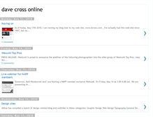 Tablet Screenshot of davecross.blogspot.com