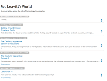 Tablet Screenshot of leavittsworld.blogspot.com