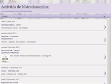 Tablet Screenshot of liensdenotredame2lux.blogspot.com