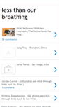 Mobile Screenshot of lessthanourbreathing.blogspot.com