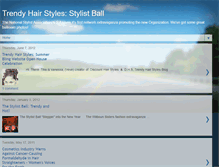 Tablet Screenshot of dhstrendyhairstyles.blogspot.com