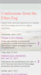 Mobile Screenshot of confessionsfromthefibrofog.blogspot.com